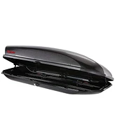 Yakima SkyBox Carbonite 12 Rooftop Cargo Box, Fits StreamLine Crossbar, Black