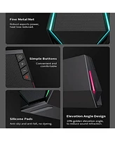 G1500 Computer Speakers, Hecate Gaming Speakers with Rgb, Bluetooth 5.3, Black