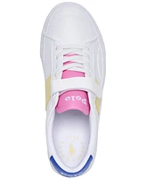 Polo Ralph Lauren Little Girls Ryley Fastening Strap Casual Sneakers from Finish Line