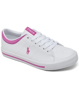 Polo Ralph Lauren Big Girls Elmwood Casual Sneakers from Finish Line