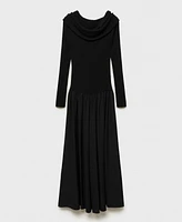 Mango Women's Off-The-Shoulder Knitted Dress