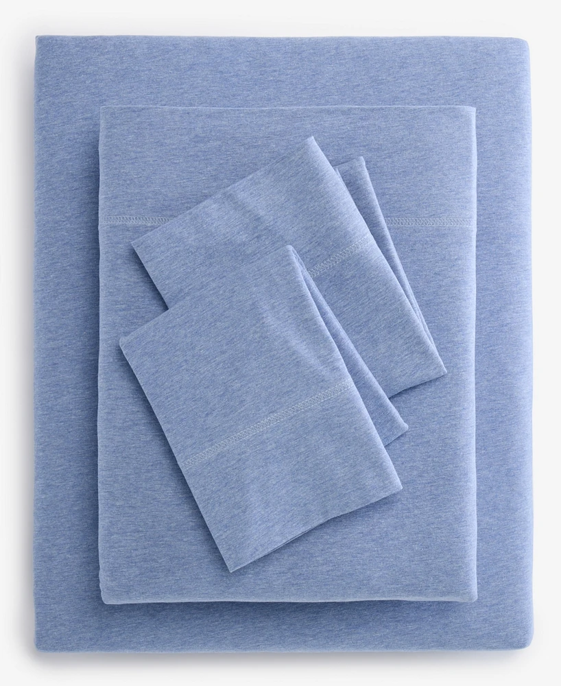 Arch Studio Jersey Cotton Blend 3-Pc. Sheet Set, Twin Xl, Exclusively at Macy's