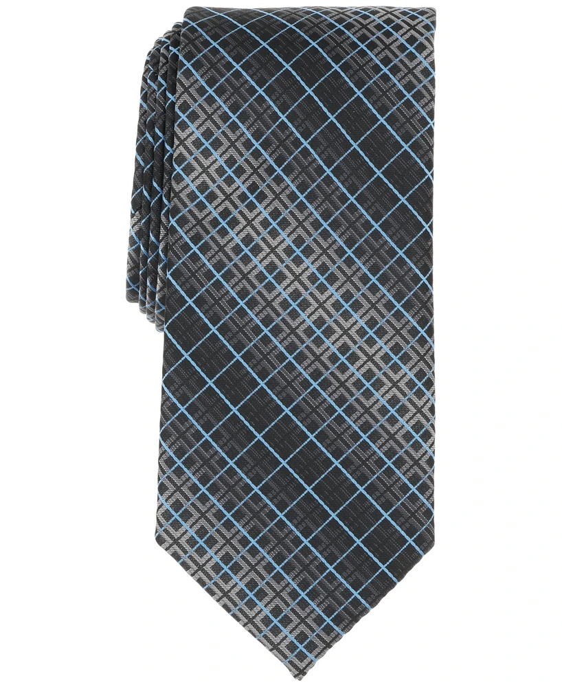 Perry Ellis Men's Gordan Classic Grid Tie