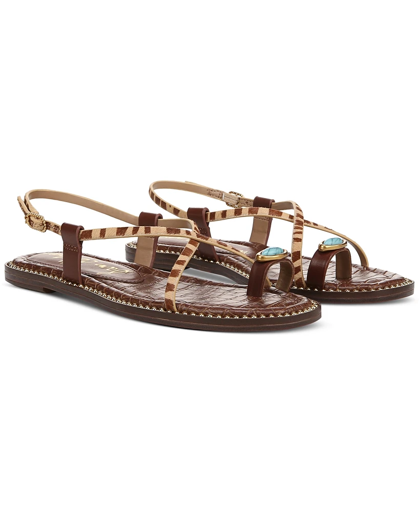 Sam Edelman Women's Tenly Strappy Flat Sandals