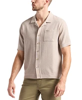 Men's Willow Relaxed Fit Short Sleeve Button-Front Camp Shirt