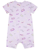 Nike Baby Printed Short Sleeve Coverall