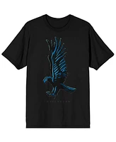 Harry Potter Big & Tall Ravenclaw Two Puff Ink Black Tee-4XL