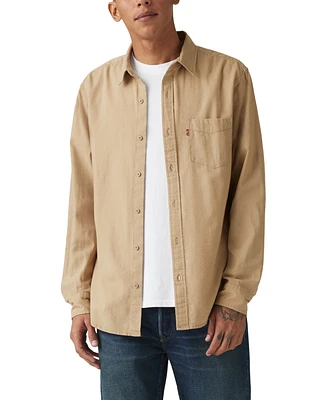 Levi's Men's Classic 1 Pocket Regular-Fit Long Sleeve Shirt