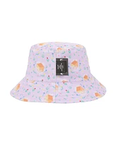 Minecraft Confetti Blocks Youth Purple Reversible Bucket Hat