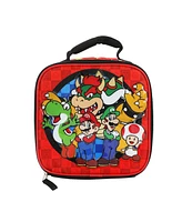 Super Mario Brothers 5-Piece Backpack & Lunchbox Set With Water Bottle