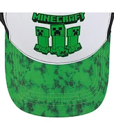 Minecraft Boys Creepers Logo Youth Colorblock Traditional Adjustable Hat