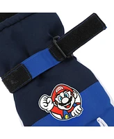 Super Mario Boys Bros Mario 2-Piece Knit Hat & Ski Gloves Combo Set