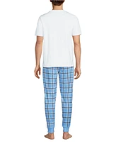 Lands' End Men's Knit Jersey Pajama Sleep Set