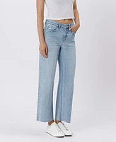 Vervet Women's High Rise Wide Leg Jeans