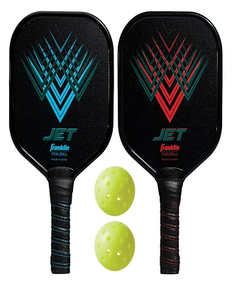 Franklin Sports Jet Pickleball Paddle and X-40 Pickleball Set