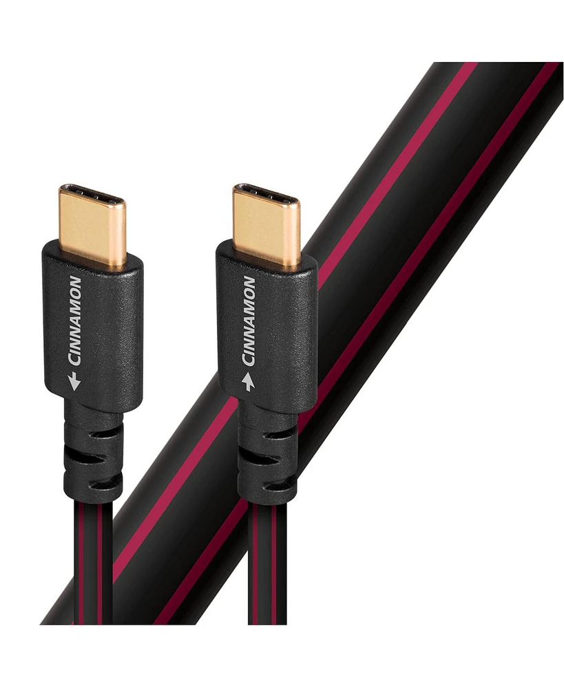 AudioQuest Cinnamon Usb-c High-Definition Digital Audio Cable - Each (4.92 ft.)