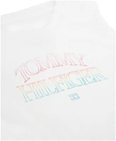 Tommy Hilfiger Toddler and Little Girls Ombre Sleeveless Ruffle T-Shirt
