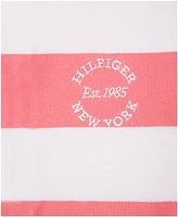 Tommy Hilfiger Big Girls Rugby Stripe Short Sleeve Dress
