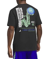 adidas Men's Pick Up Game Graphic Crewneck T-Shirt
