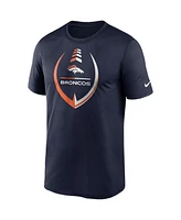Nike Men's Navy Denver Broncos Icon Legend Performance T-Shirt