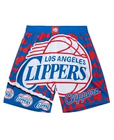 Mitchell & Ness Men's Royal La Clippers Jumbotron 2.0 Sublimated Shorts