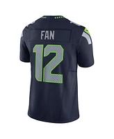 Men's Nike 12th Fan Navy Seattle Seahawks Vapor F.u.s.e. Limited Jersey