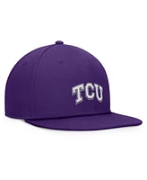 Top of the World Men's Purple Tcu Horned Frogs Fundamental Snapback Hat