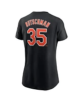 Nike Women's Adley Rutschman Black Baltimore Orioles Fuse Name Number Top