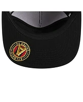 Men's New Era Black Atlanta United Fc Script Golfer Adjustable Hat