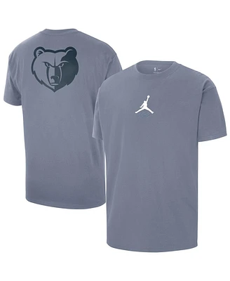 Jordan Men's Blue Memphis Grizzlies Statement Edition Jumpman Flight Heavyweight T-Shirt