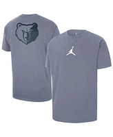 Jordan Men's Blue Memphis Grizzlies Statement Edition Jumpman Flight Heavyweight T-Shirt