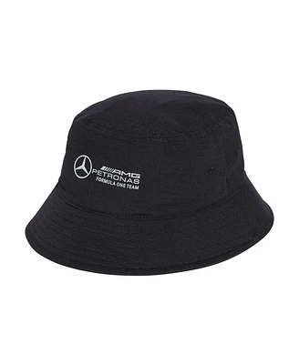 Adidas Men's Black Mercedes-amg Petronas F1 Team Wear Bucket Hat