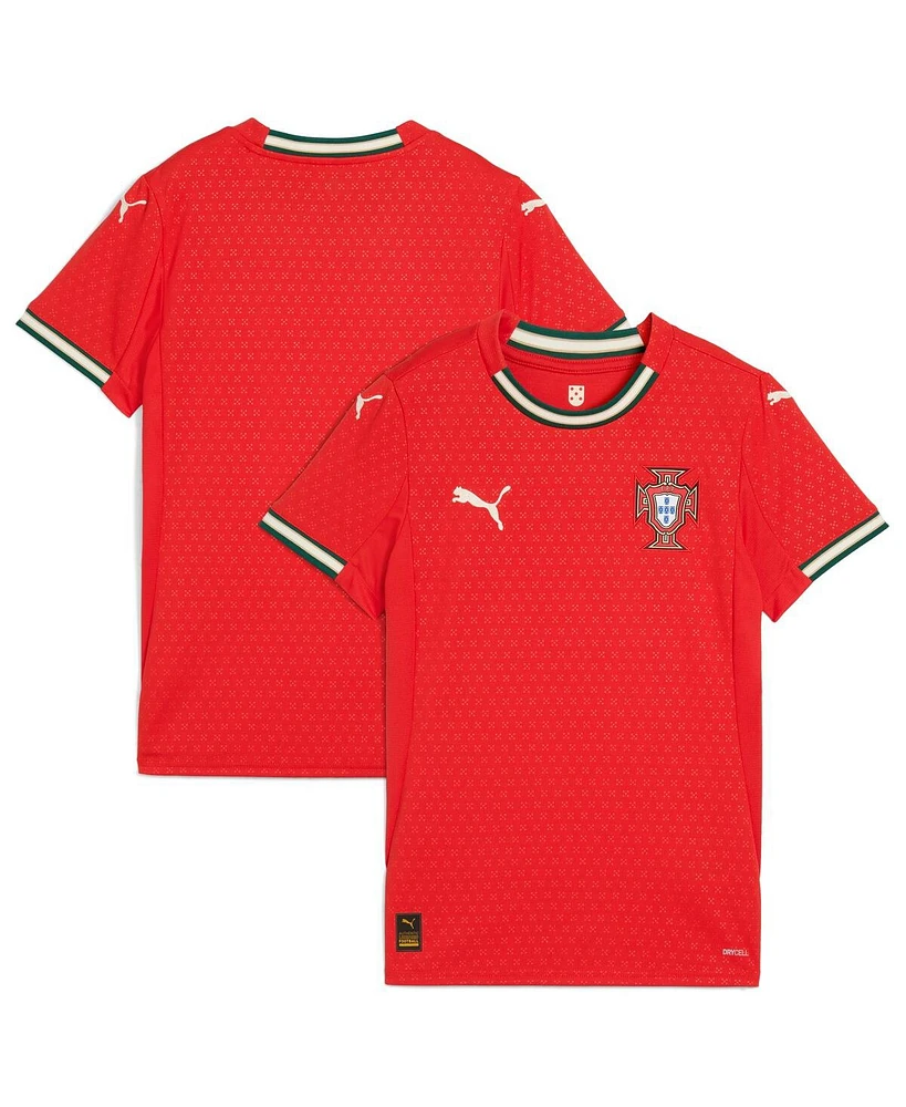 Puma Women's Red Portugal National Team 2025 Home Replica Jersey