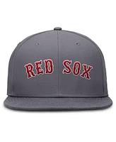 Nike Men's Gray Boston Red Sox Performance True Fitted Hat