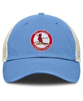 Nike Men's Light Blue/Natural St. Louis Cardinals Cooperstown Collection Club Trucker Adjustable Hat