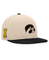 Fanatics Men's Tan Iowa Hawkeyes Catcher Snapback Hat