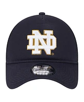 New Era Men's Navy Notre Dame Fighting Irish 9FORTY A-Frame Trucker Adjustable Hat