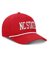 Fanatics Men's Red Nc State Wolfpack Foul Ball Rope Adjustable Hat