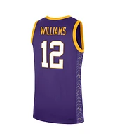 Nike Men's and Women's Mikaylah Williams Purple Lsu Tigers Replica Basketball Jersey