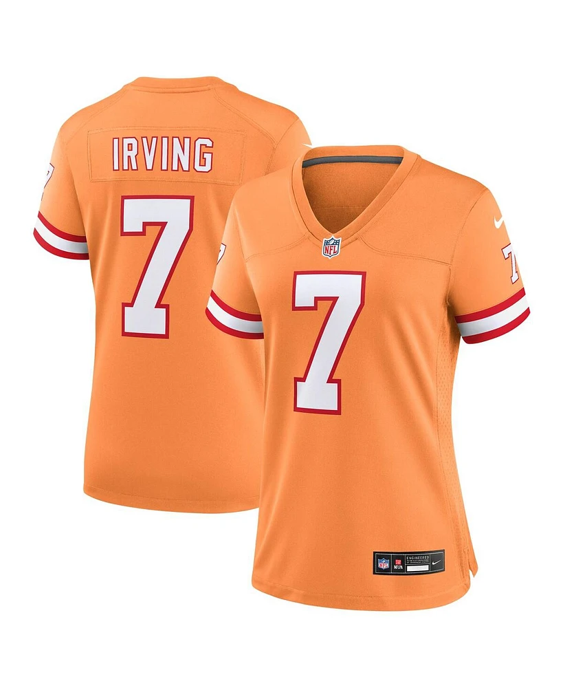 Nike Women's Bucky Irving Orange Tampa Bay Buccaneers Alternate Game Jersey