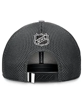 Fanatics Men's Gray Dallas Stars Authentic Pro Home Ice Trucker Adjustable Hat