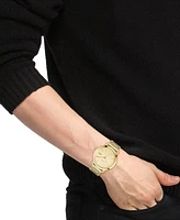Lacoste Men's Metropole Gold Tone Stainless Steel Bracelet Watch, 39mm