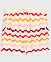 Mode of One Men's Gradient Zig-Zag Pull-On Shorts, Exclusively at Macy's