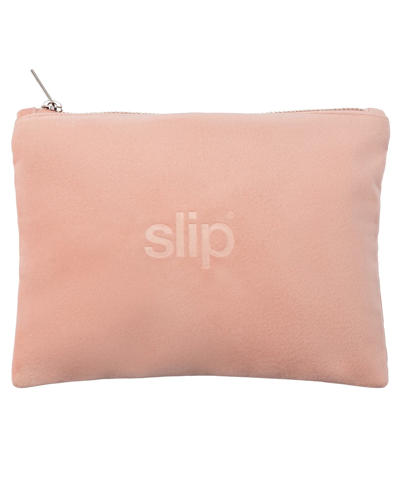 Free slip branded cosmetics bag with any Slip purchase of $100!