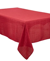 Saro Lifestyle Refined Stitched Plaid Tablecloth