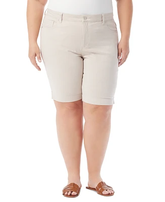 Gloria Vanderbilt Plus Cargo Capri Pants