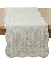 Saro Lifestyle Charming Quilted Table Runner, 16" x 72"