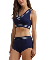 Lauren Ralph Women's Cricket Cable Texture Girlshort Underwear 4L0191