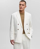 Mode of One Men's Relaxed-Fit Double-Breasted Blazer, Exclusively at Macy's