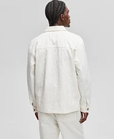 Mode of One Men's Embroidered-Twill Cotton Jacket, Exclusively at Macy's
